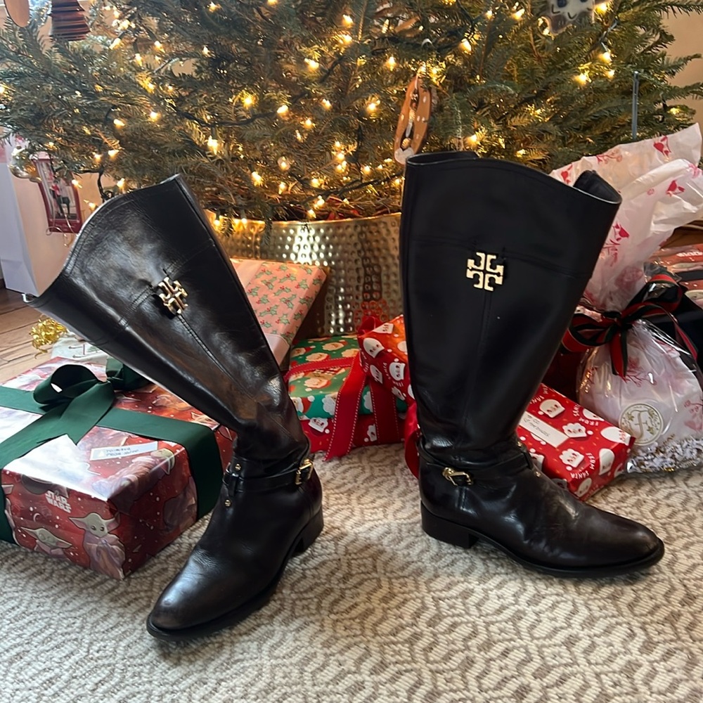 Tory Burch brown boots